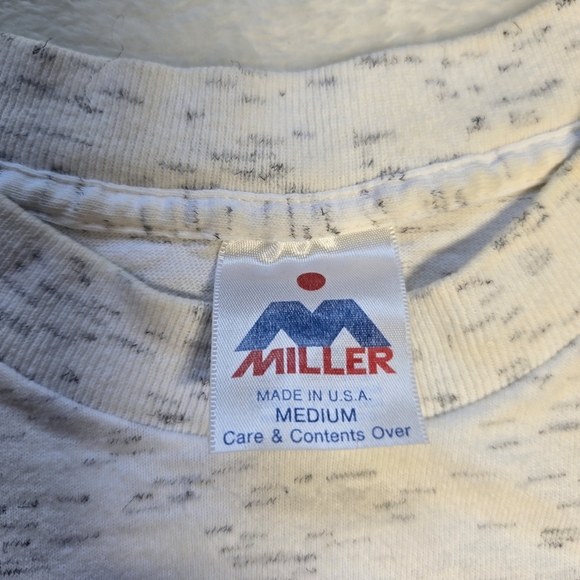 Vintage Texas Aztec T Shirt Mens Medium Cactus Longhorn Chile Cowboy Made In USA - Picture 6 of 8